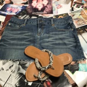 American Eagle jean skirt!
